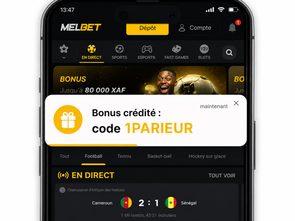 melbet cameroun