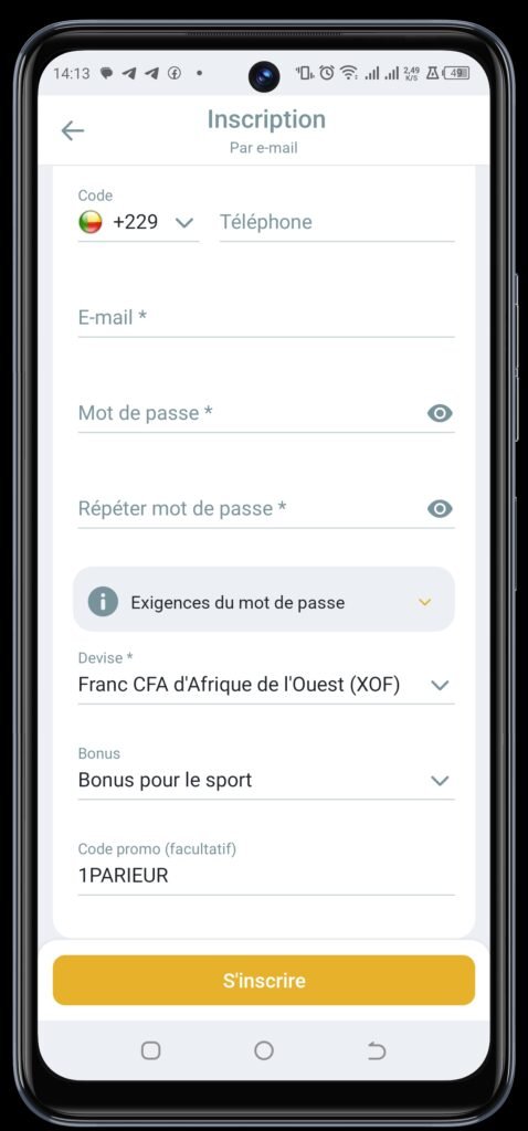 télécharger melbet apk