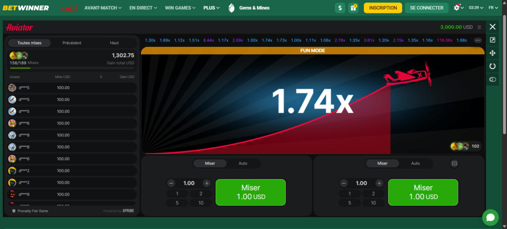 gagner de l'argent avec aviator