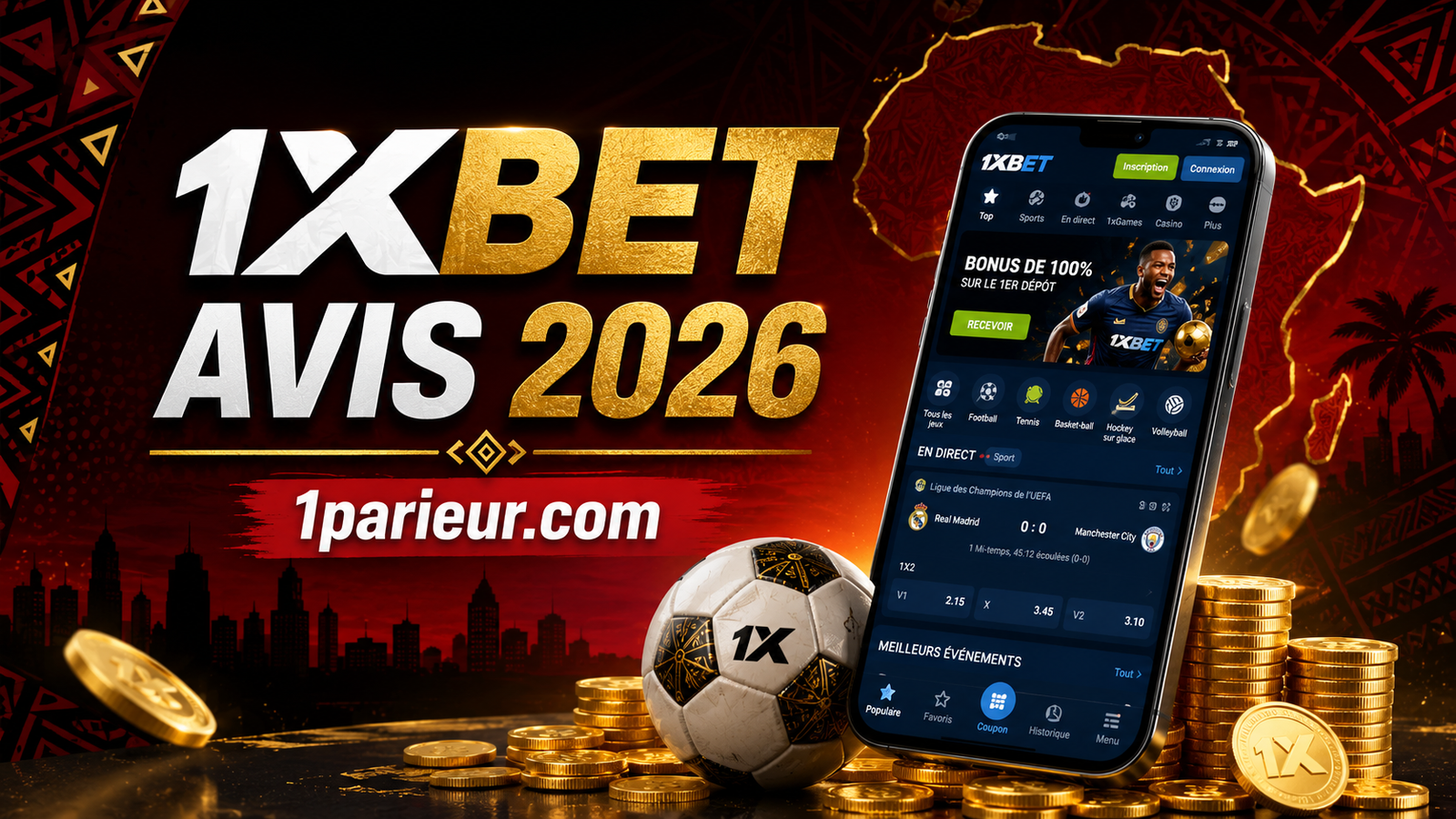 1xBet avis 2026