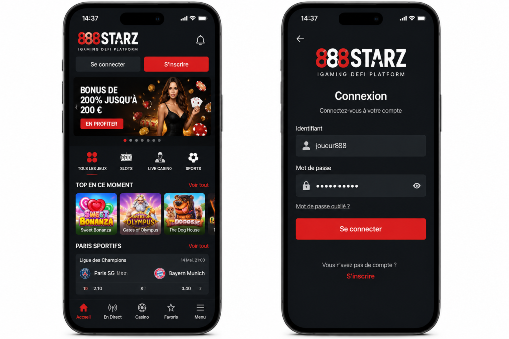 888starz connexion