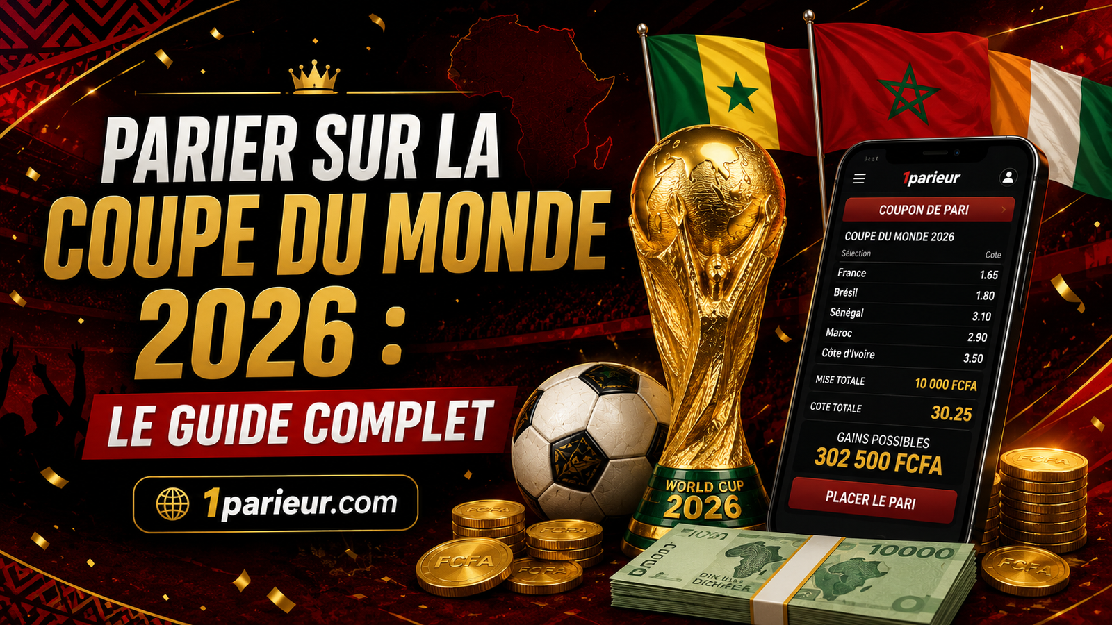 parier sur la Coupe du Monde 2026